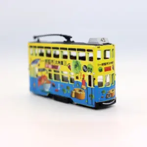 Diecast Hong Kong Double Decker Tram Model