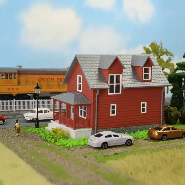 Evemodel HO Scale 1:87 Model Village House - Image 5