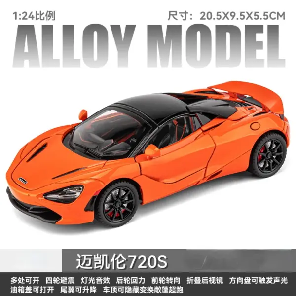 1:24 McLaren 720S Diecast Model Car - Image 12