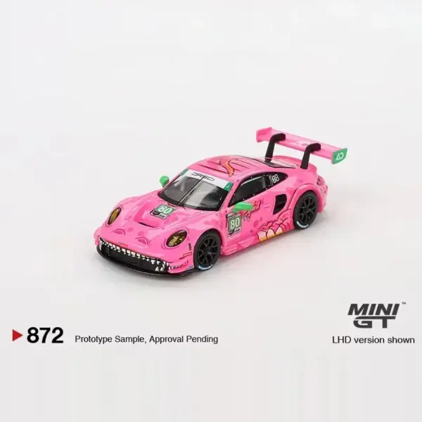 1:64 Alloy Diecast Porsche Ford GT3 R Model - Image 2