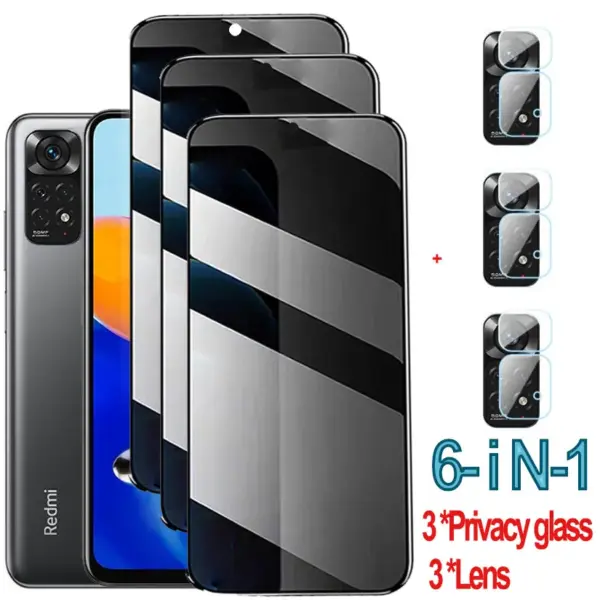 Xiaomi Redmi Note Privacy Tempered Glass Protector - Image 7