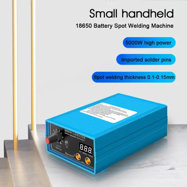 5000W Mini Spot Welder Kit for 18650 Batteries - Image 2