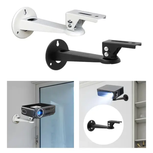 Adjustable Metal Projector Mount Bracket 360° - Image 3