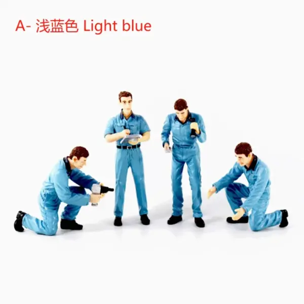 1/18 Resin Garage Scene Repairman Model - Image 11