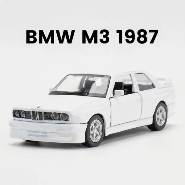 1:36 BMW M3 1987 Diecast Model Car - Image 7