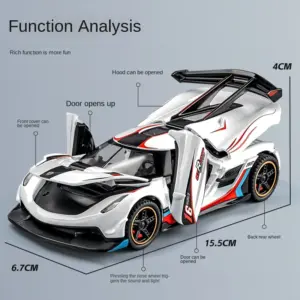 Diecast 1:32 Jesko Super Car Model 13 S7257a0e9d5c44e5f982463170134b5eef