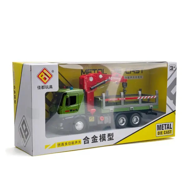Big Alloy Engineering Diecast Vehicles Set for Kids - Image 8