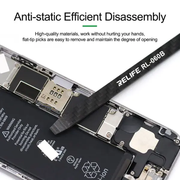 Carbon Fiber Non-Magnetic Crowbar for Phones - Image 3