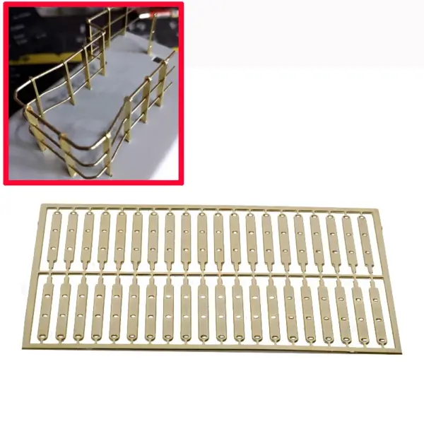Brass Etched Plate Railing for 1:48 RC Boat - Image 5