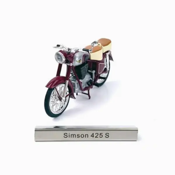 Atlas Diecast Simson 425 S Motorcycle Model - Image 4