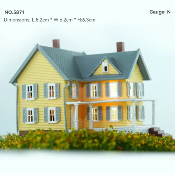 DIY Little House Model Kit for HO Scale - Image 8