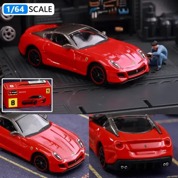 Bburago 1:64 Ferrari Model Car Set - Image 31
