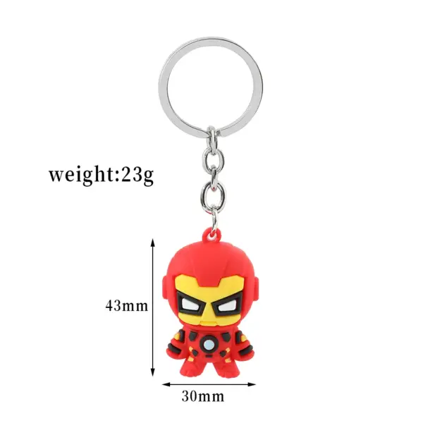 Marvel Avengers Keychain Set with Iron Man - Image 6