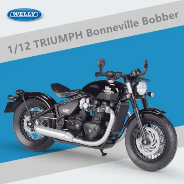 WELLY 1:12 Triumph Bonneville Bobber Model - Image 2