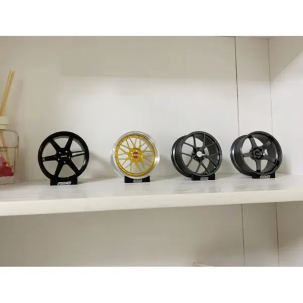 BBS Metal Wheel Model Car Ornament - Image 6
