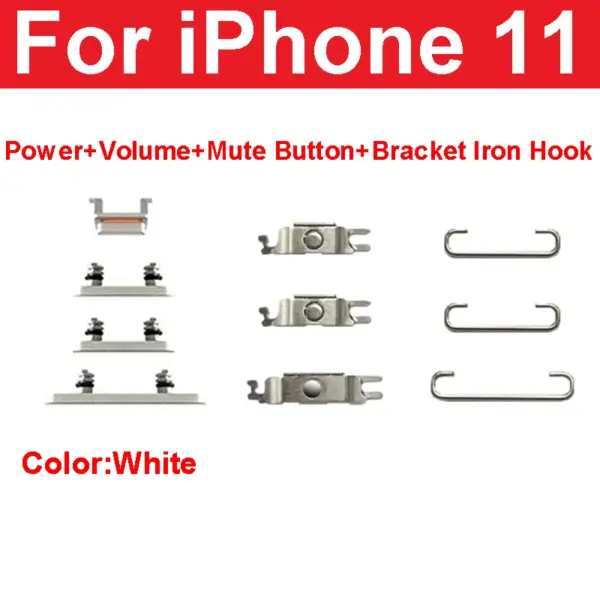 iPhone 11 Power & Volume Button Set - Image 10