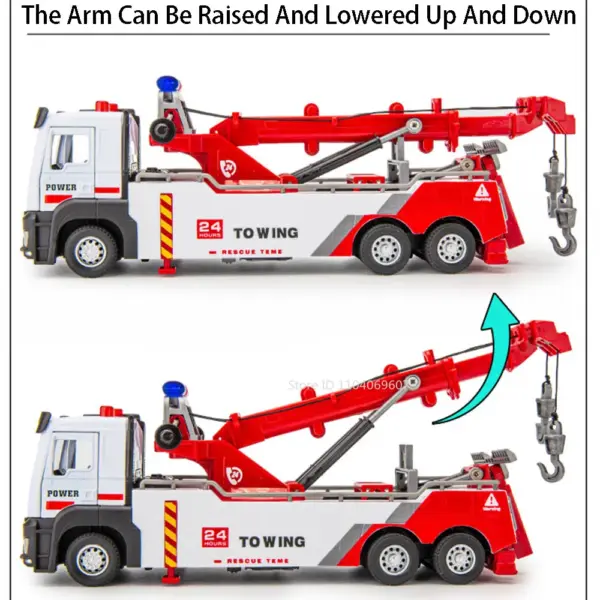 1:32 Double Hook Clearing Vehicle Model Truck - Image 4