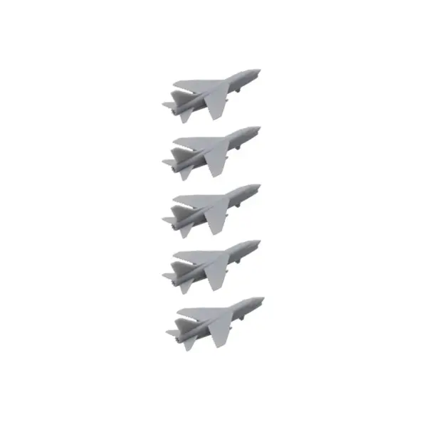F-8 Crusader Battle Aircraft Model Set of 5 - Image 9