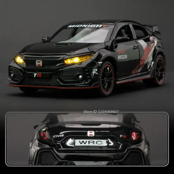 Scale 1:32 CIVIC TYPE-R Diecast Car Model - Image 3