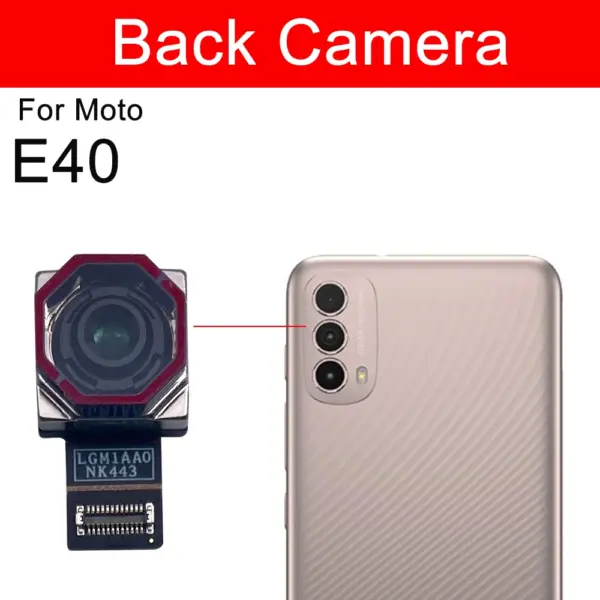 Front Facing Camera for Moto E7 Plus & E20 - Image 17