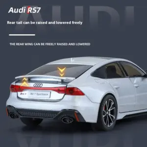 1:24 Audi RS7 Sportback Diecast Model Car 18 S73fd8fb1645d492b814db0acb5b52b3f6 2