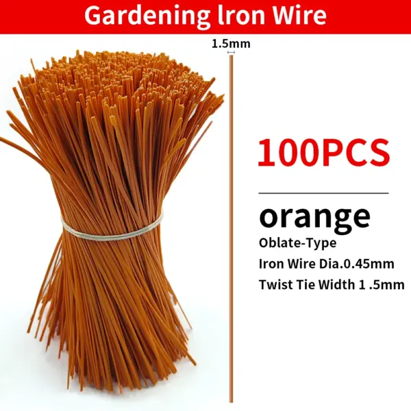 100PCS Reusable Garden Plant Cable Ties - Image 12
