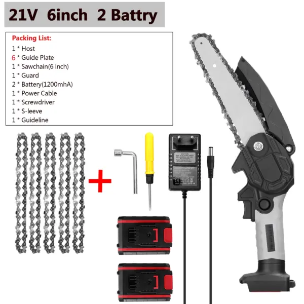 21V Electric Pruning Saw and Shear Set - Image 16