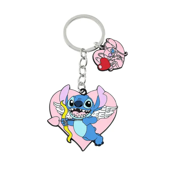 Lilo & Stitch Heart Keychain Friendship Jewelry - Image 10