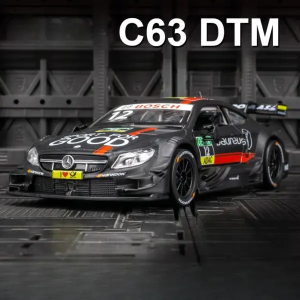 1:32 Mercedes-AMG C63 DTM Diecast Car Model - Image 9