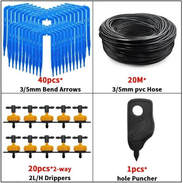 Drip Irrigation Kit for Bonsai Garden 10/20 Set - Image 11