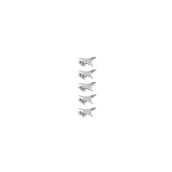5PCS F-14 Fighter Aircraft Models in Resin - Image 9