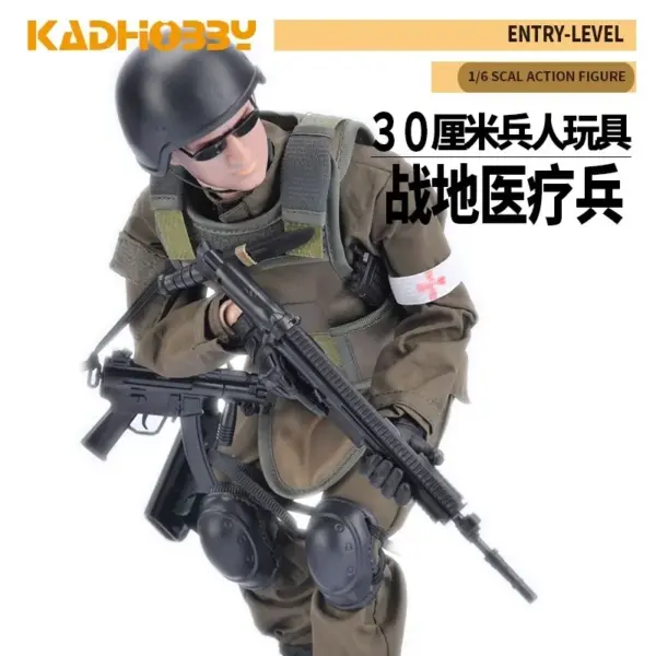 1/6 Scale Military SWAT Action Figure Model - Image 9