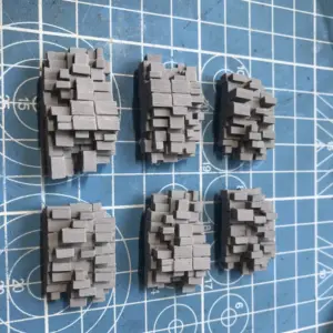 1Set 1/700 Resin Harbor Supplies for Models