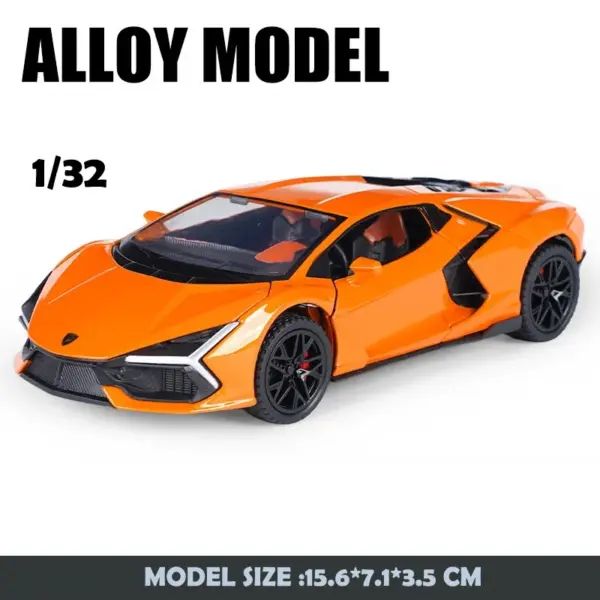 1:32 Lamborghini Aventador SVJ Diecast Model - Image 10