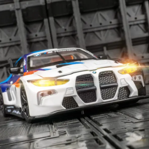 1:24 BMW M4 GT3 Diecast Sports Car Model - Image 2
