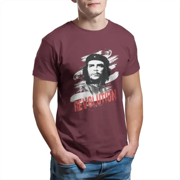 Che Guevara Graphic Cotton T-Shirt for Men - Image 7