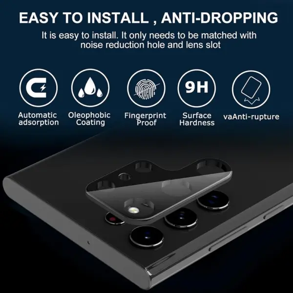 3PCS Camera Lens Protector for Samsung Phones - Image 2