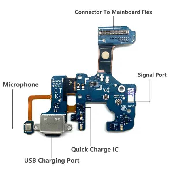 USB Fast Charging Port Dock for Samsung Note Series - Image 4