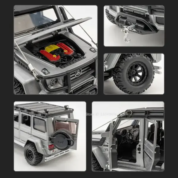 1:24 G550 4X4 Alloy Diecast Miniature Car - Image 3