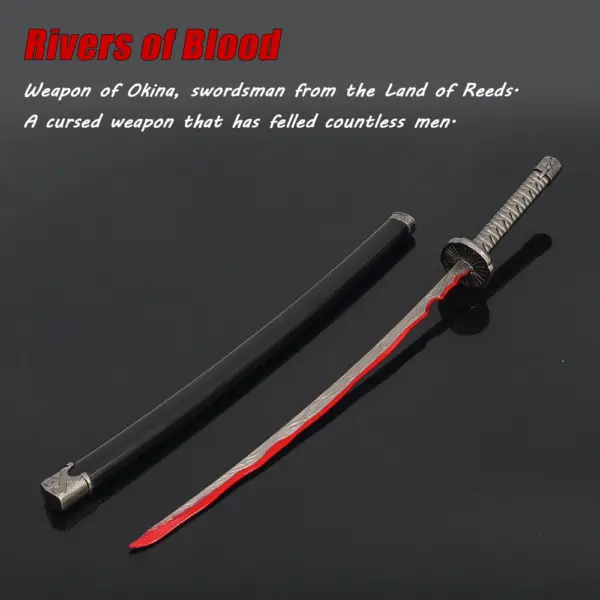 Eldenn Rivers of Blood Samurai Katana Replica - Image 5