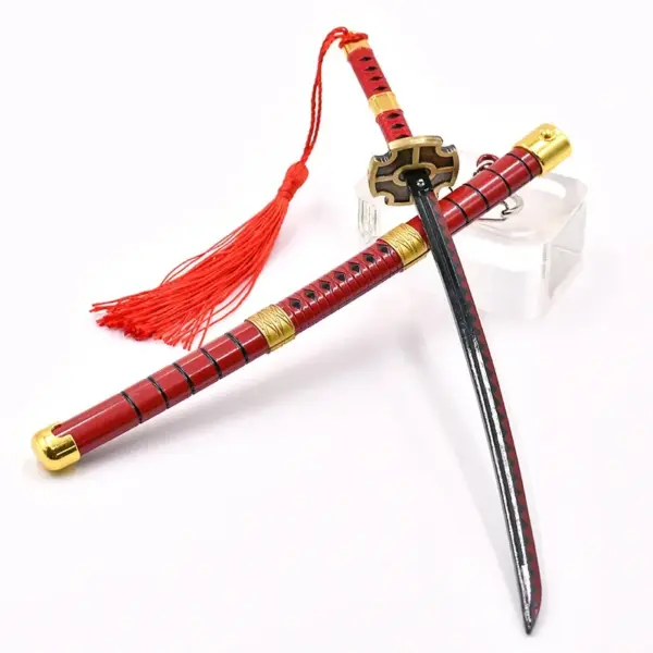 22cm Sandai Kitetsu Zoro Sword Model - Image 5