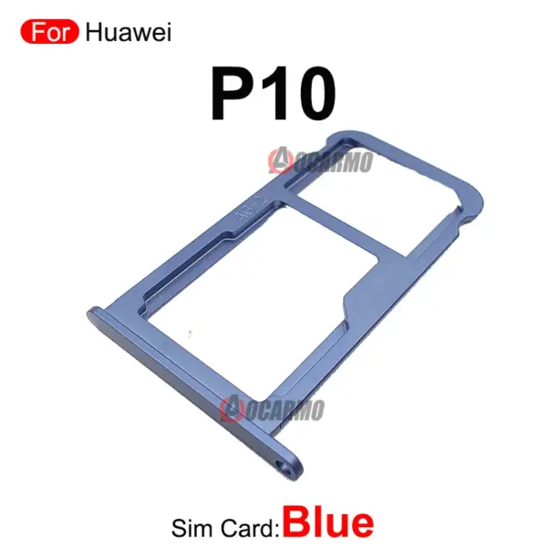 Huawei P10 Lite SIM Card Tray Slot Holder Black or Colorful - Image 3