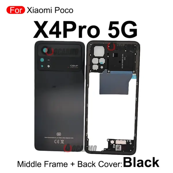 Xiaomi Poco X4 Pro 5G Frame & Back Cover Kit - Image 7