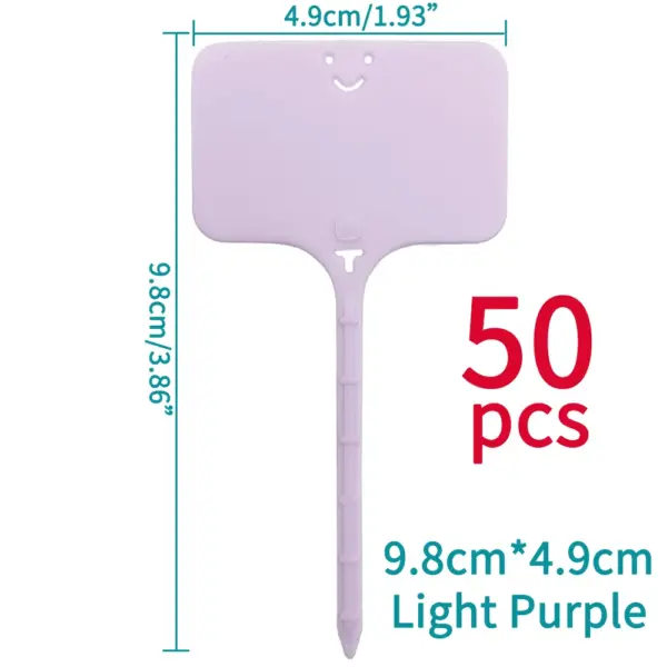 50PCS Colorful Garden Plant Labels Set - Image 10