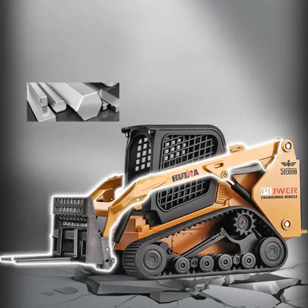 1:50 Scale Alloy Crawler Forklift Toy Vehicle - Image 2