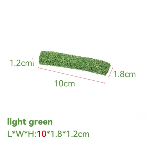 50cm 1m Green Shrub Strips Miniature Model - Image 14