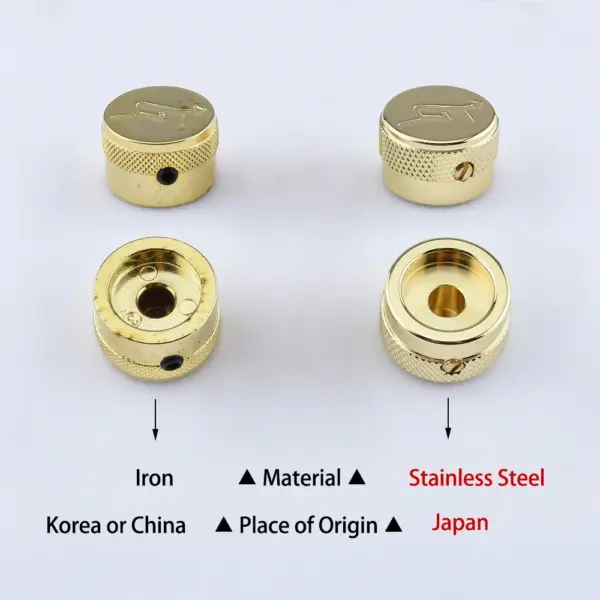 Gretsch Stainless Steel Knob with "G" Arrow - Image 5
