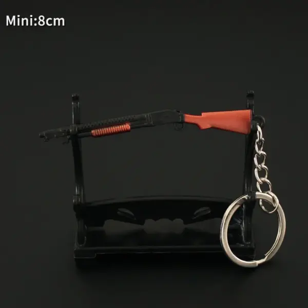 PUBG Mini Gun Keychain Alloy S1897 Model - Image 4
