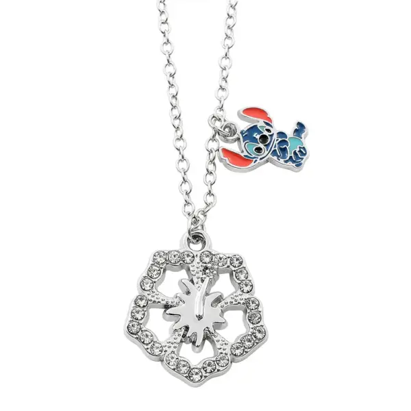 Disney Stitch Cartoon Pendant Necklace for Women - Image 14