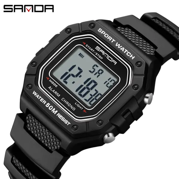 SANDA 2156 Digital Sports Watch for Men - Image 16